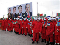 China president officially opened the Turkmenistan-China gas pipeline